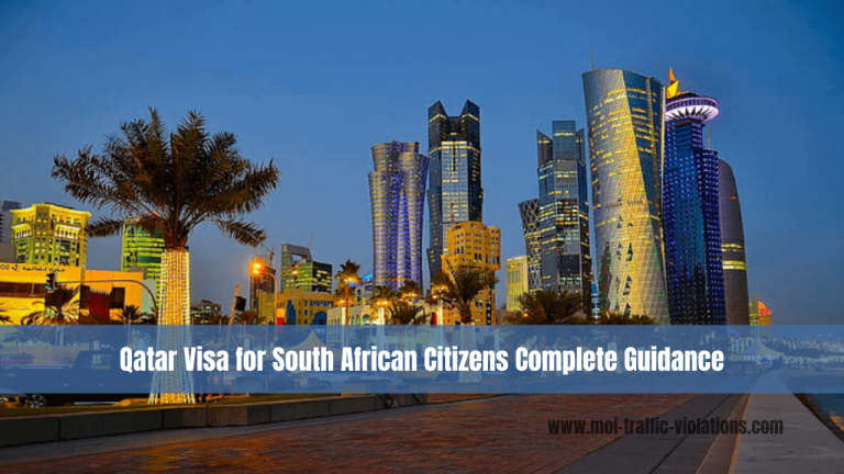Qatar Visa for South African Citizens